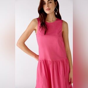 Regatta Pink Cotton Drop Waist Barbie Dress GUC L